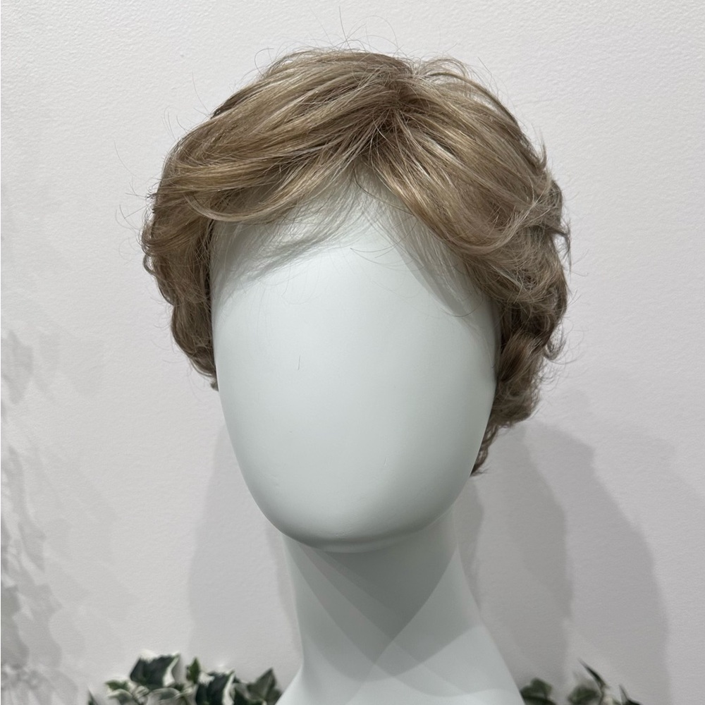 Light Brown Wig with highlights